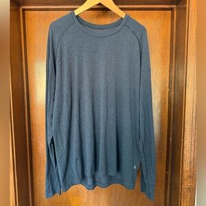 Lululemon Men’s Metal Vent Tech Long Sleeve XXL Blue
